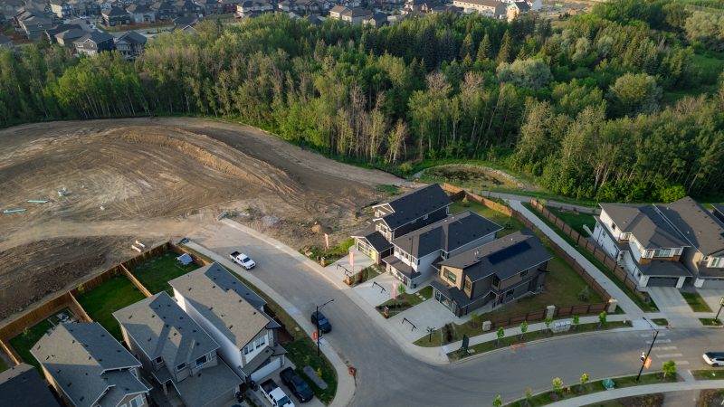 Kinglet by Big Lake aerial 2025