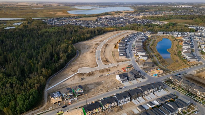 Kinglet by Big Lake aerial 2025