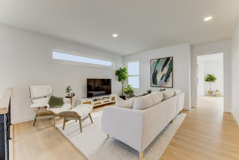 Bonus room in City Homes Brantford M Showhome in Kinglet by Big Lake